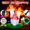 5.9ft Giant Inflatable Mushroom Halloween Decorations, Built in LED Lighted (Multicolor)